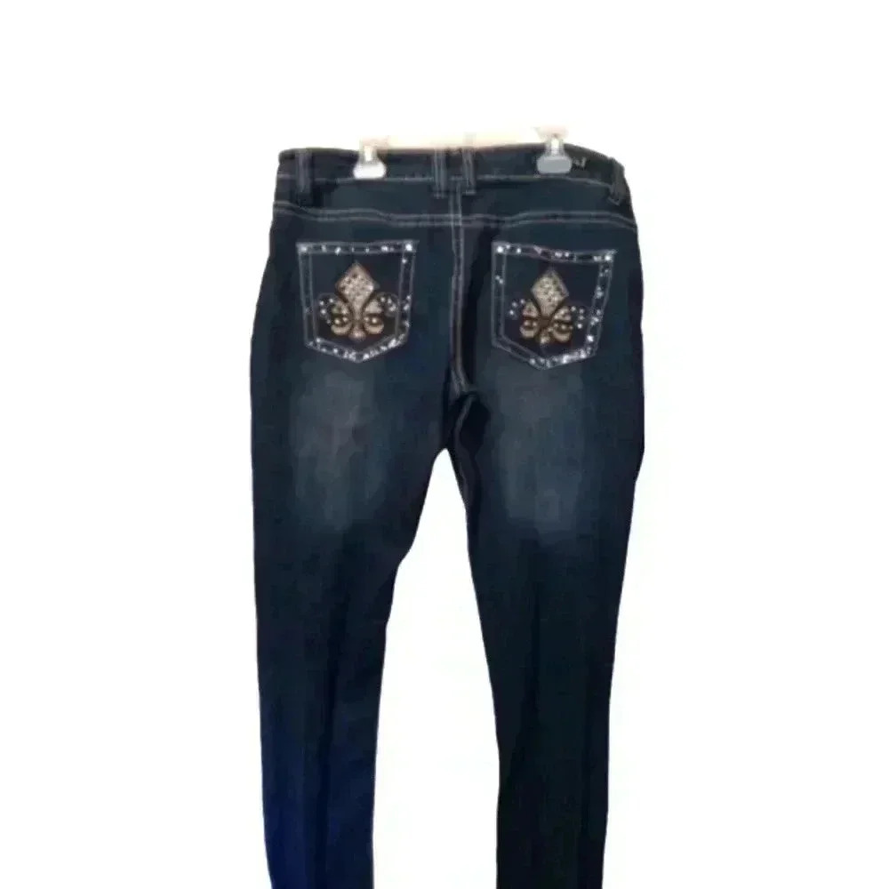 Ladies/Juniors Stylish Paul And Shark Red Rivet Jeans